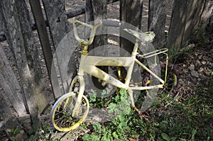 An old bicycle photo